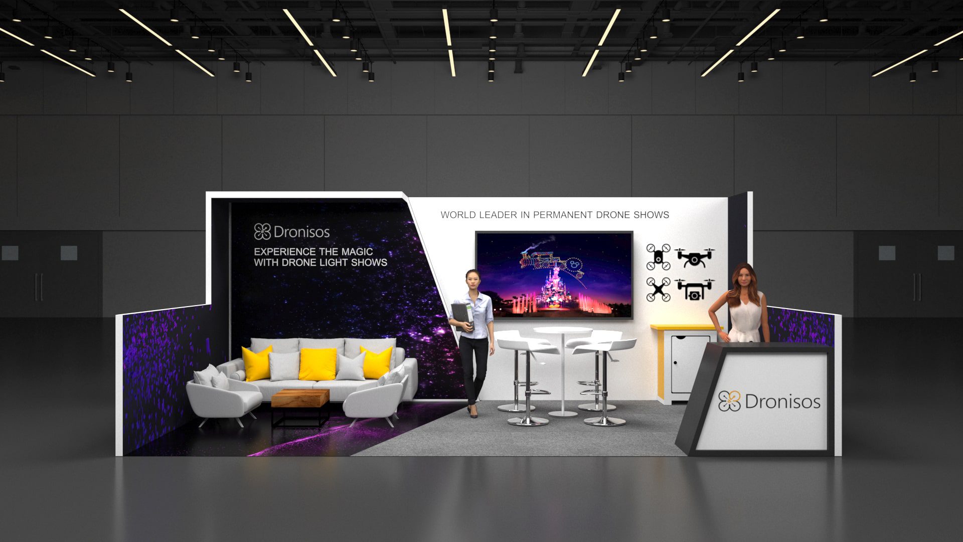 10x20 trade show booth design